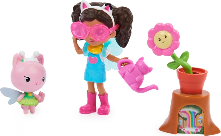 Kitty Fairy and garden accessories