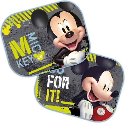 Saules aizsargi automašīnai Mickey Mouse – komplekts 2 gab.