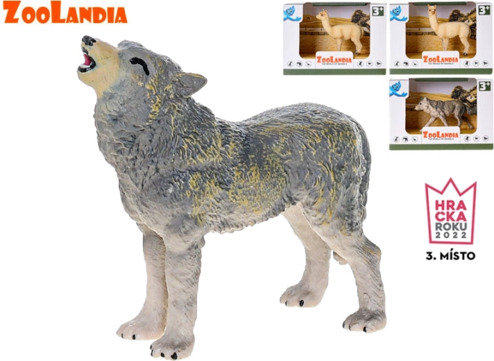 Zoolandia plastic llama figurine – ZOO animal toy