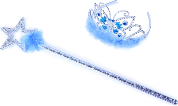 Princeses kroņa un burvju nūjiņas komplekts