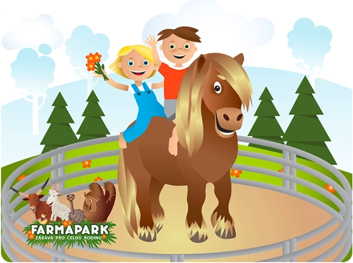 3D pastkarte Farmapark no PRIME 3D