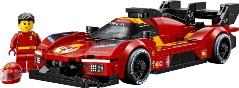 Autentiskas Ferrari 499P sacīkšu detaļas
