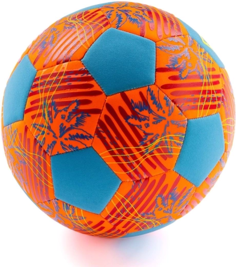 Schildkröt neoprēna pludmales futbola bumba beach izm. 5 sarkana