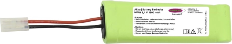 Jamara Barbados NiMH Battery 8.4 V 2000 mAh