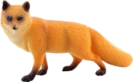 Plastic Fox Figurine