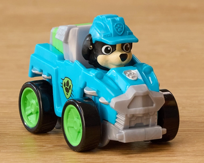 Rex Pup Squad Racer vehicle with working wheels