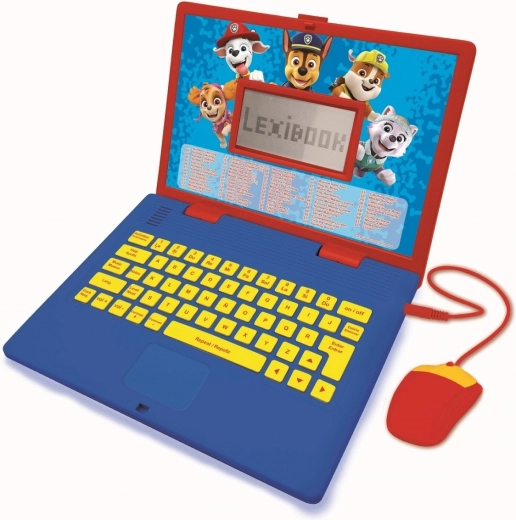 Bērnu izglītojošs klēpjdators PAW Patrol trīs valodās UA/EN/PL – 186 aktivitātes
