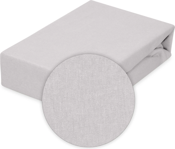 Natural cotton jersey for gentle contact with the skin