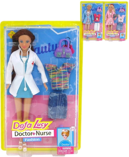 Lelle Defa Lucy ārste / medicīnas māsa 29 cm ar piederumiem - 1 gab.