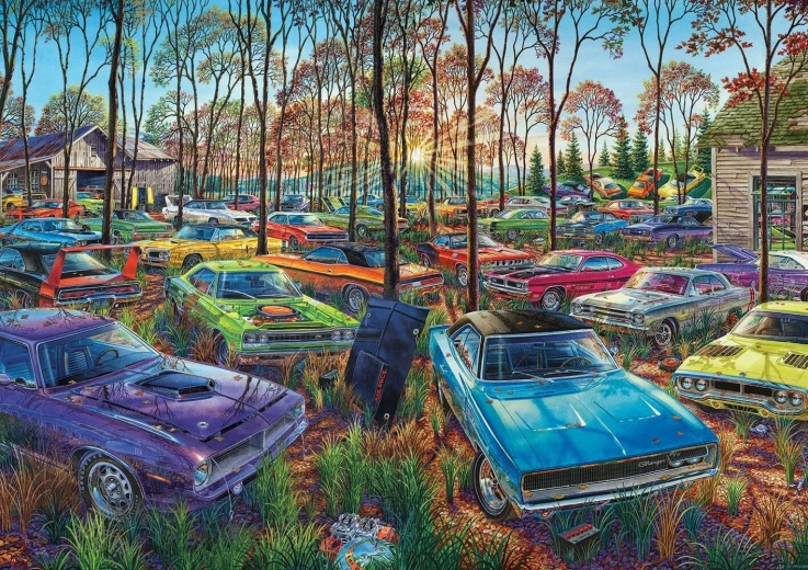Puzle Autokapsēta 1000 gab. ART PUZZLE