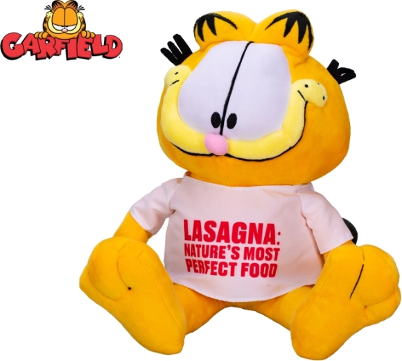 Plīša kaķis Gārfīlds 24 cm sēdošs