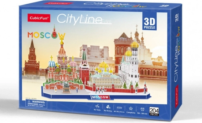 3D puzle City Line Maskava