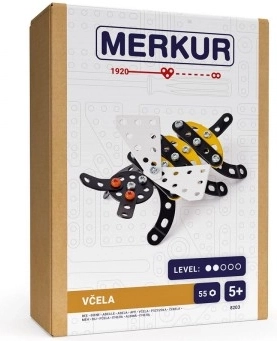 Merkur konstruktoru komplekts Bite – metāla modelis bērniem