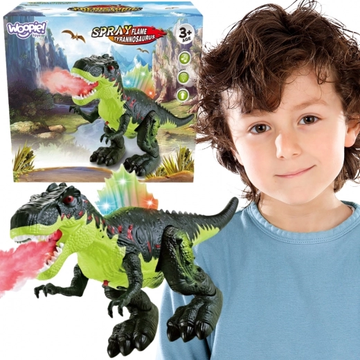 Woopie staigājošais Tyrannosaurus Rex ar gaismas un skaņas efektiem