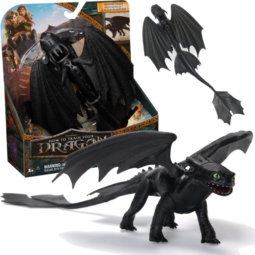 Kā pieradināt pūķi figūriņa TOOTHLESS 21 cm