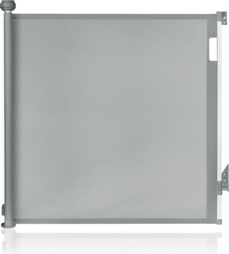 Lionelo drošības barjera Thea grey concrete