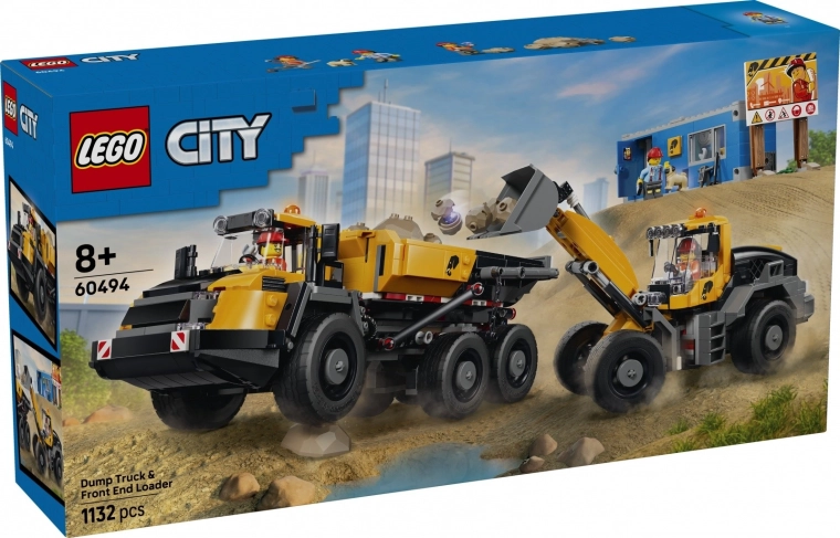 LEGO City pašizgāzējs un frontālais iekrāvējs