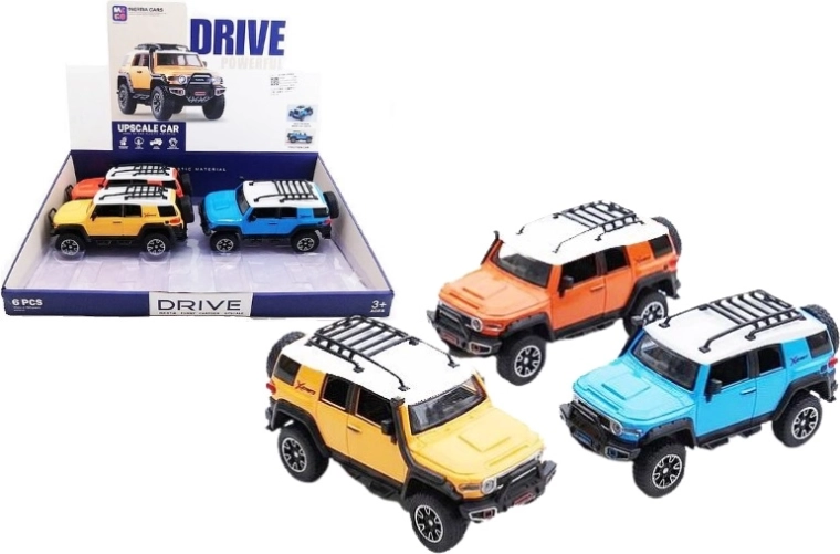 Toyota FJ bērnu trīsriteņu transportlīdzeklis 19 cm ar gaismām un skaņu