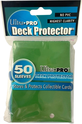 Ultra Pro Deck Protector Matrix green – kāršu apvalki 50 gab.
