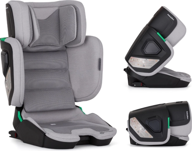 Petite&Mars autokrēsliņš Flex Pro i-Size gentle grey air 100–150 cm (15–36 kg)