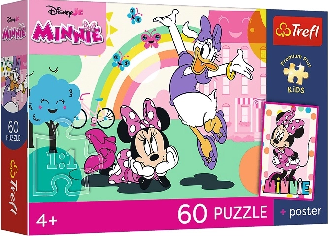 Trefl Premium Plus Kids children’s puzzle Minnie Smile 60 pieces