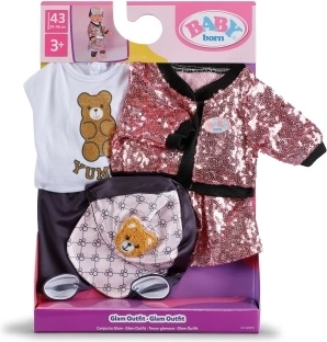 BABY born sparkly outfit for a 43 cm doll