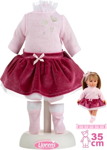 Llorens lelles tērps 35 cm – 3 daļu komplekts