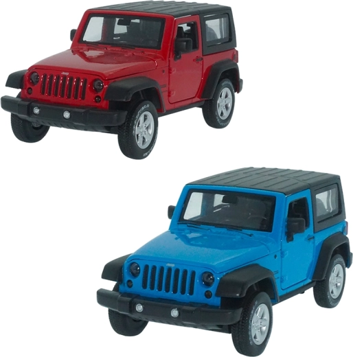 Metal Model JEEP Wrangler 1:32 with Light and Sound