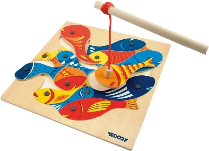 Fun magnetic fishing for fish