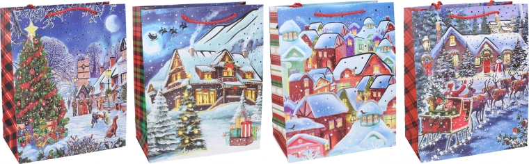 Gift bag S 18 × 24 × 8.5 cm – Christmas