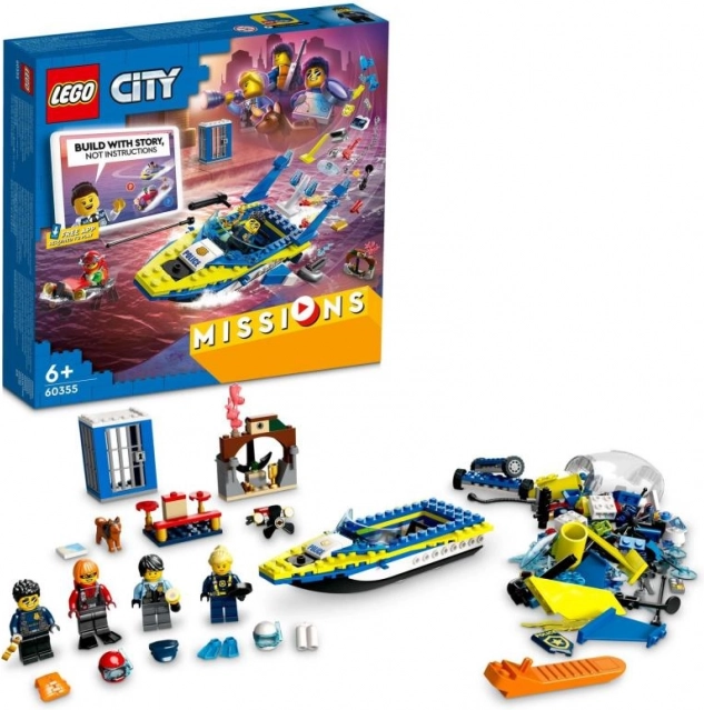 LEGO® City 60355 Piekrastes apsardzes detektīva misija