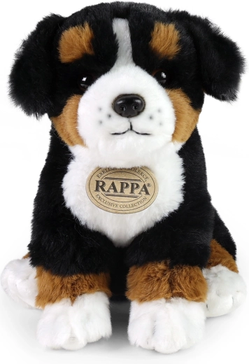 Rappa Plush Bernese Mountain Dog, Sitting, 23 cm, Soft Collection