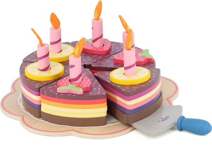 Vilac liela koka dzimšanas dienas torte bērniem (56 detaļas)
