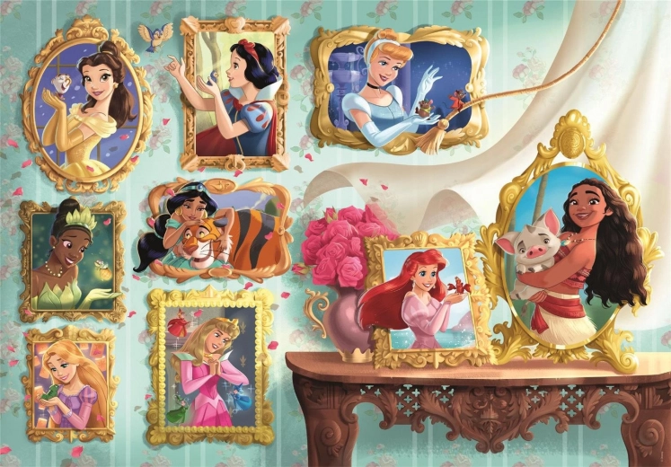Clementoni puzle Disney princeses attēlu galerija 1000 gabaliņi