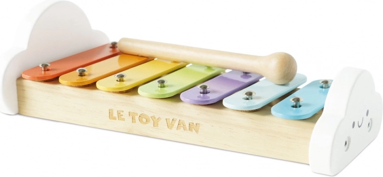 Varavīksnes ksilofons bērniem Le Toy Van