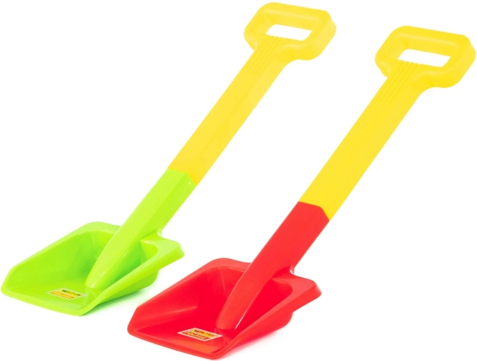 Bērnu plastmasas lāpstiņa ar stingru rokturi - 1 gabals