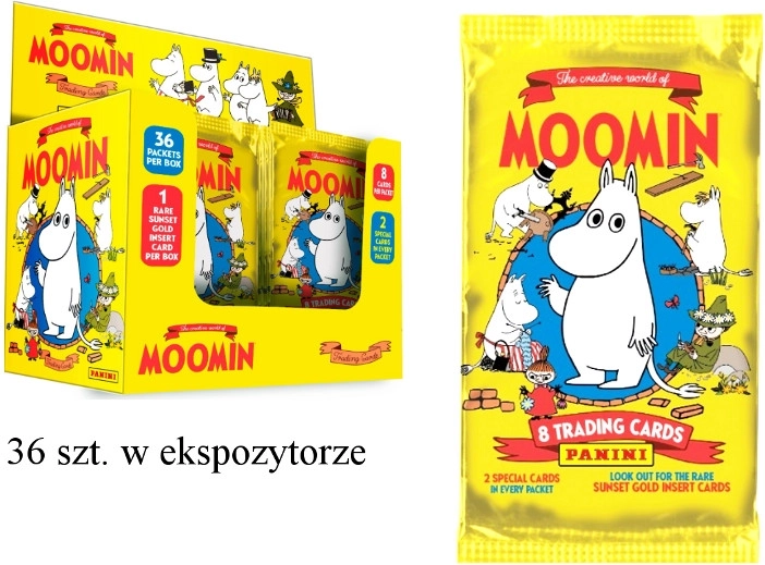 Panini Muminki paciņa ar kartītēm - 1 gab.