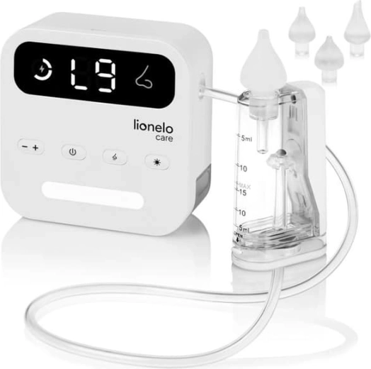 Lionelo Baby Air Flow bezvadu deguna gļotu aspirators