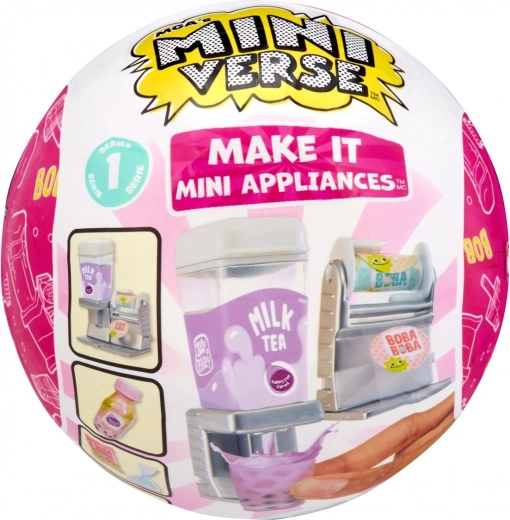 MGA's Miniverse Make It Mini bubble tea mini automāts - 1 gab.