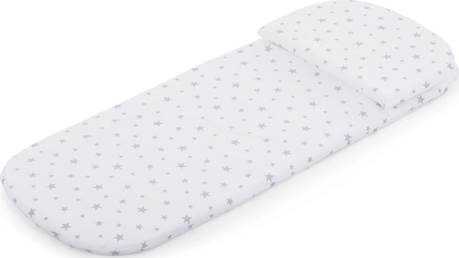 Chipolino ratiņu matracis Grey Stars