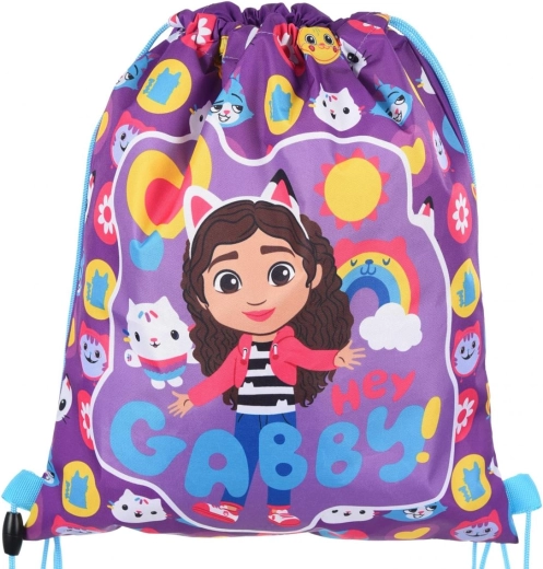 Gabby's Dollhouse drawstring backpack - 1 piece