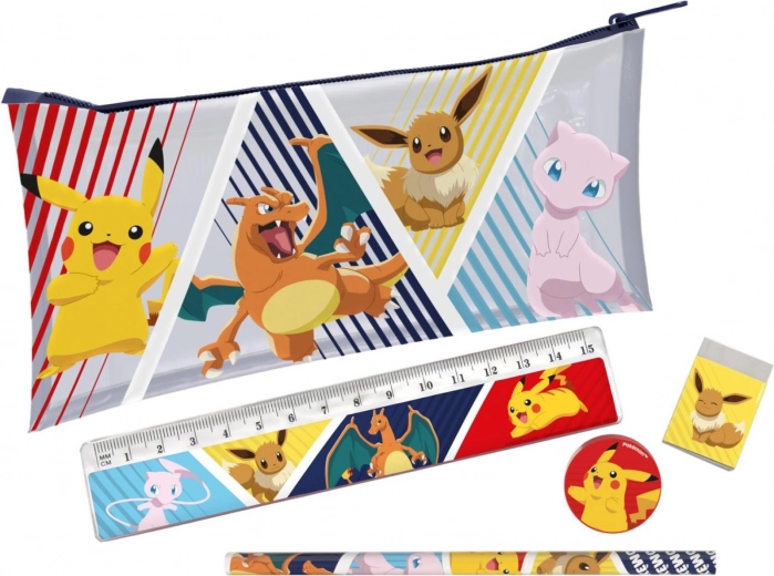Pokémon penālis ar piederumiem 19 × 11 cm