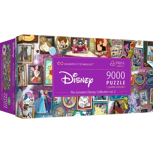 Disney kolāža, pilna ar detaļām