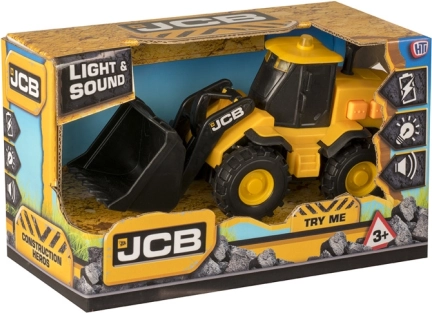 JCB mazs iekrāvējs ar gaismu un skaņu