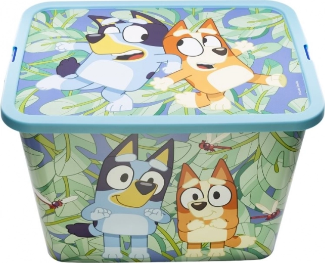 Uzglabāšanas kaste 23 l BLUEY ar vāku