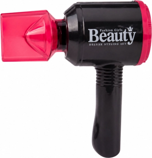 Hair dryer with airflow for realistic play