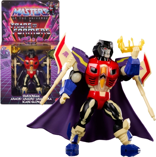 Masters of the Universe Origins Scare Glow – kustīga figūriņa ar piederumiem