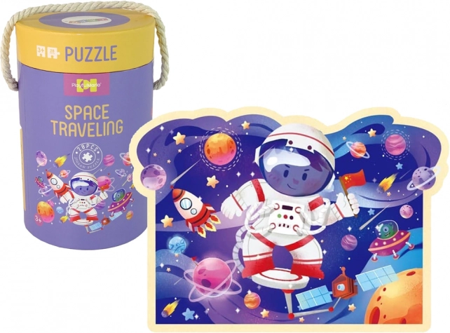 Puzle Kosmoss tūbā – 28 detaļas