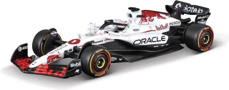 Bburago F1 modelis Oracle Red Bull Racing RB21 2025 Makss Verstapens 1:18 ar ķiveri