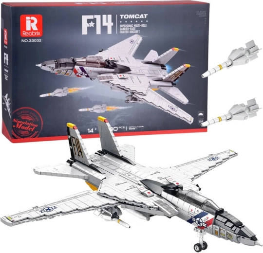 F-14 Tomcat Technical Aircraft Building Set, 1,443 Pieces